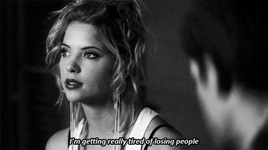 Ashley Benson Emotionless Tired GIF