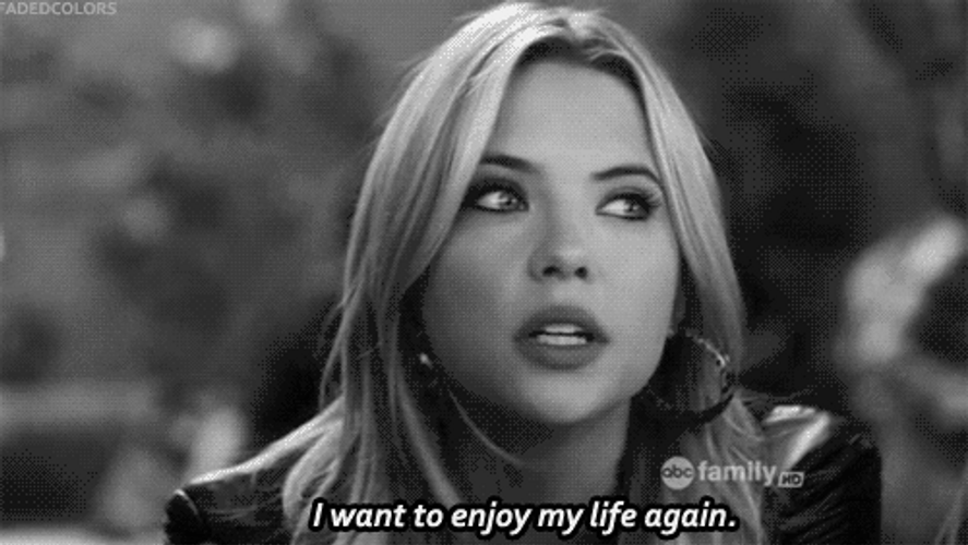 Ashley Benson Enjoy Life GIF