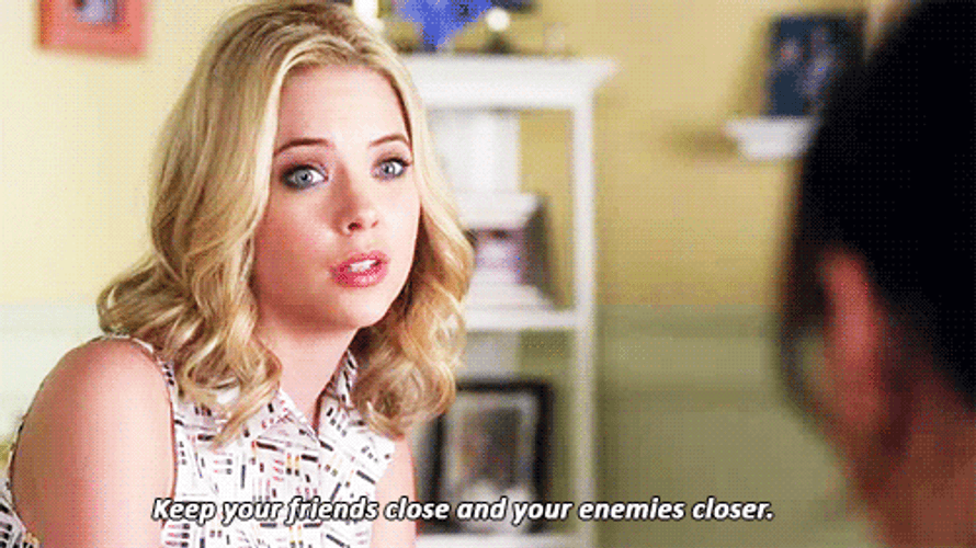 Ashley Benson Friends Enemies GIF