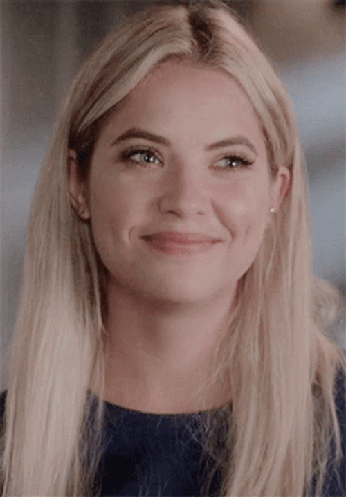 Ashley Benson Nod Smile GIF