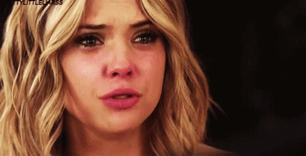 Ashley Benson Ugly Crying GIF