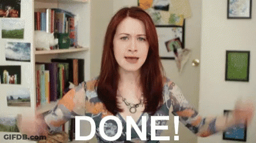 Ashley Clements It Is Done GIF