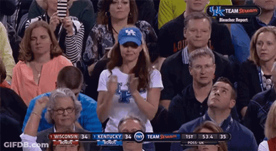 Ashley Judd Clapping And Jumping GIF