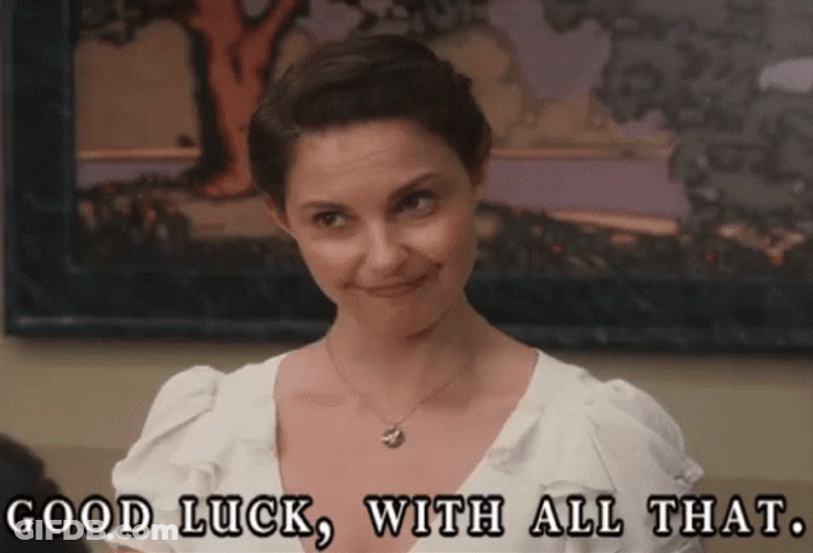 Ashley Judd Good Luck All That GIF
