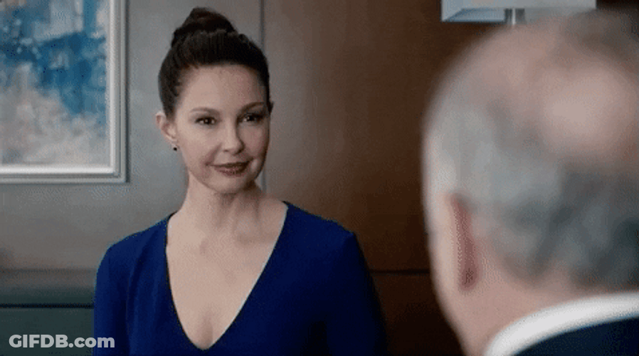 Ashley Judd Nodding GIF