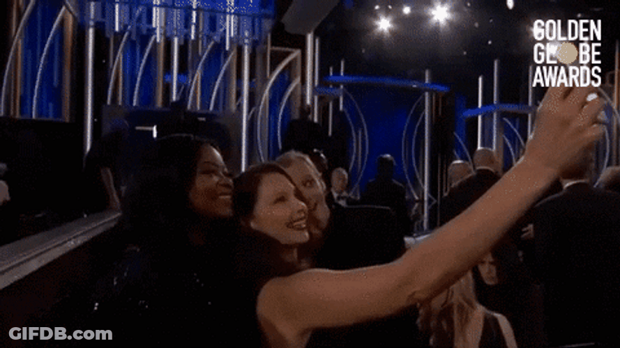 Ashley Judd Taking Photo GIF