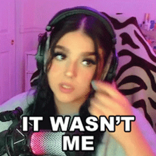 Ashley Scratching Her Eyes Says It Wasn't Me GIF
