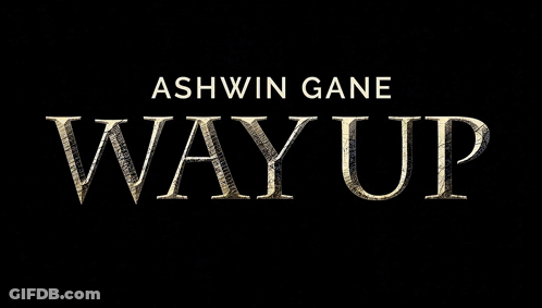 Ashwin Gane Way Up Poster With Bag Full Of Candy GIF
