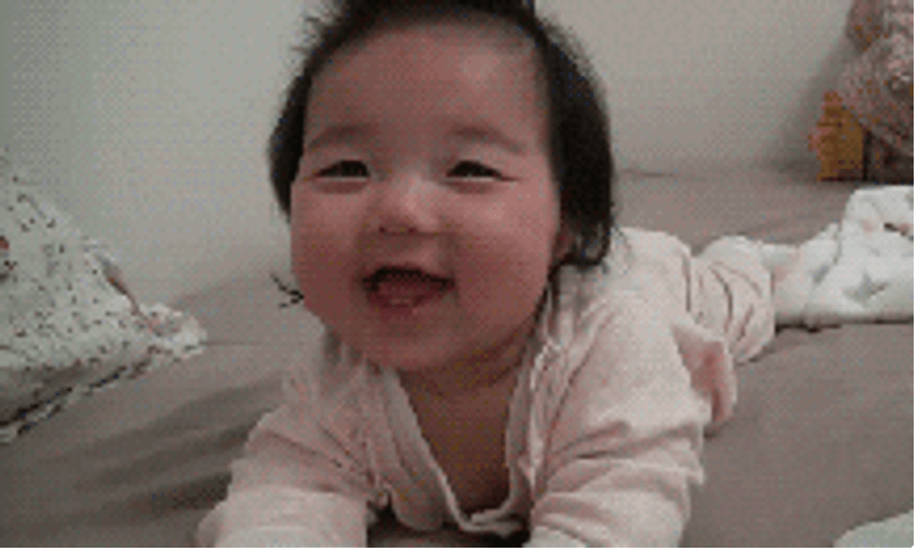 Asian Sleepy Baby GIF