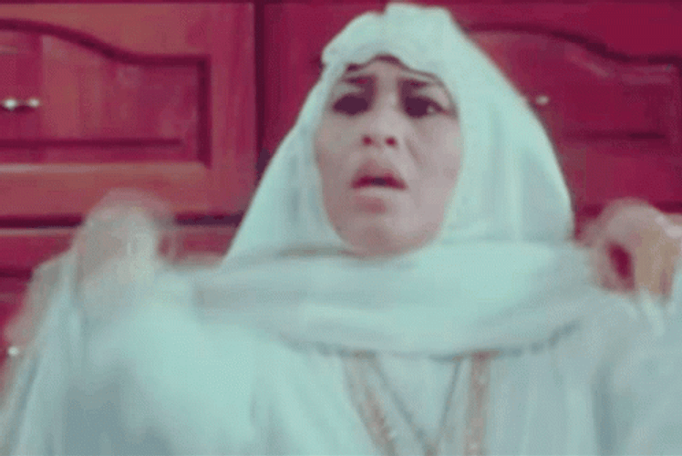 Asian Stereotype Flex Her Jewelry GIF