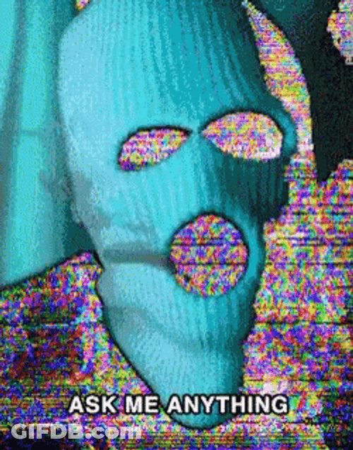Ask Me Anything Static GIF