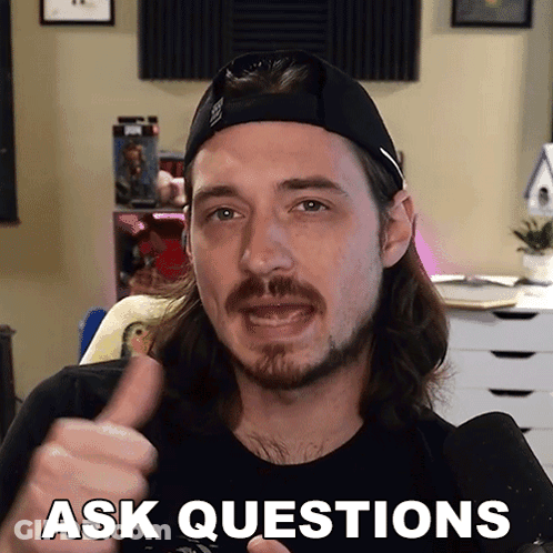 Ask Questions Aaron Brown GIF