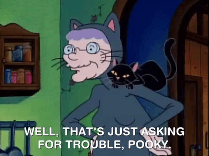 Asking For Trouble Pookie GIF