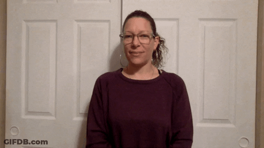 Asl Hand On Forehead GIF