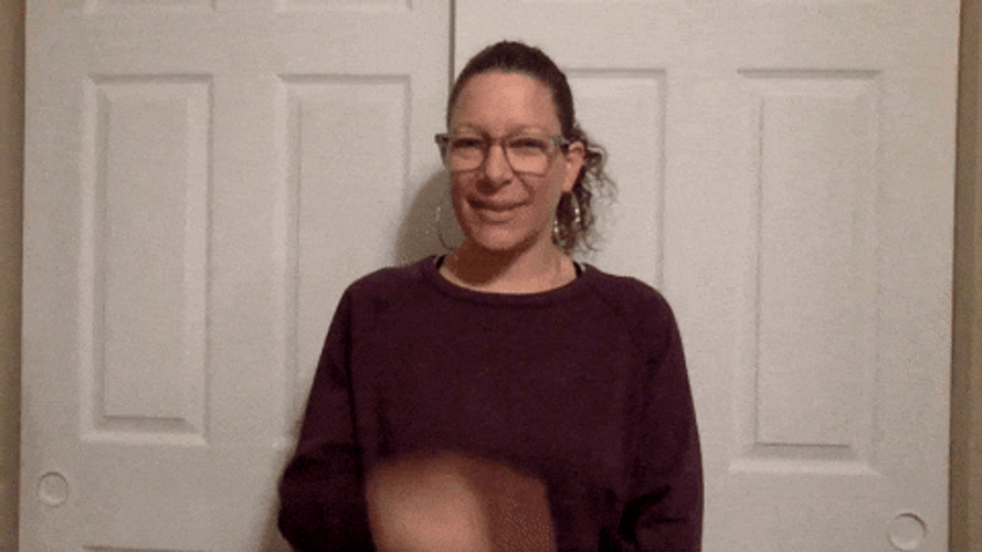 Asl Hand On The Nose Sign GIF