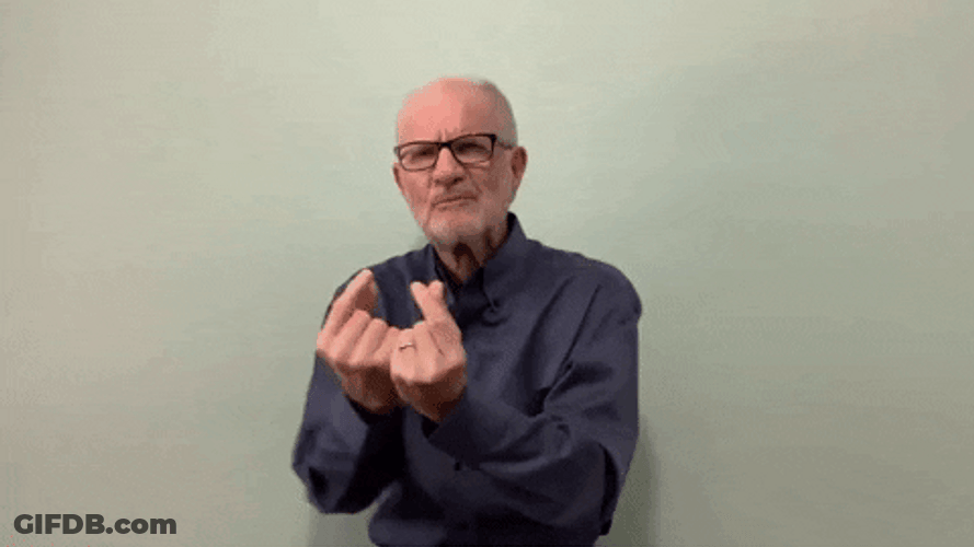 Asl Old Man Signing GIF
