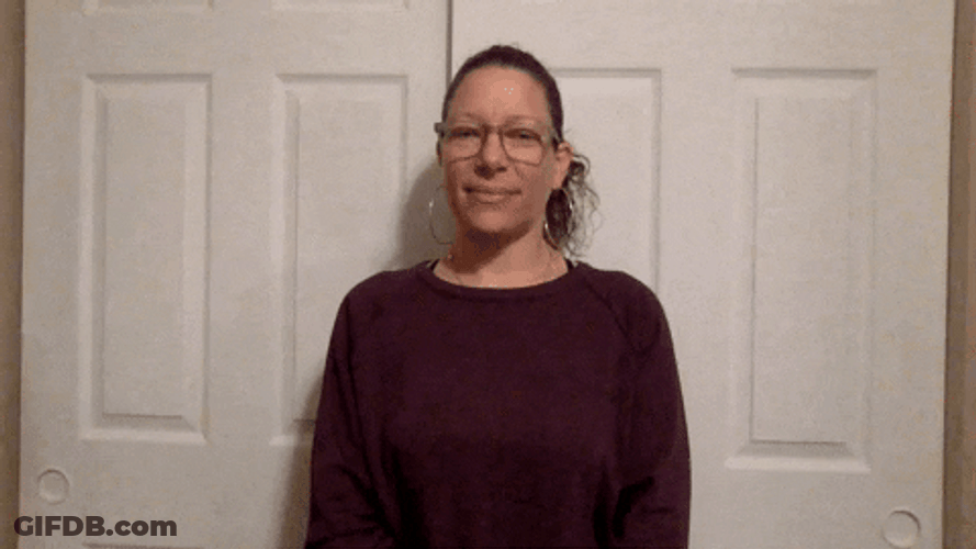 Asl Pointing At Chest GIF