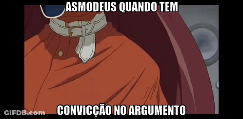 Asmodeus Quando Tem Conviccao No Argumento GIF