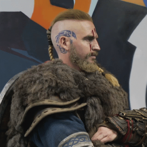 Assassin's Creed Valhalla Sarcastic Smile GIF