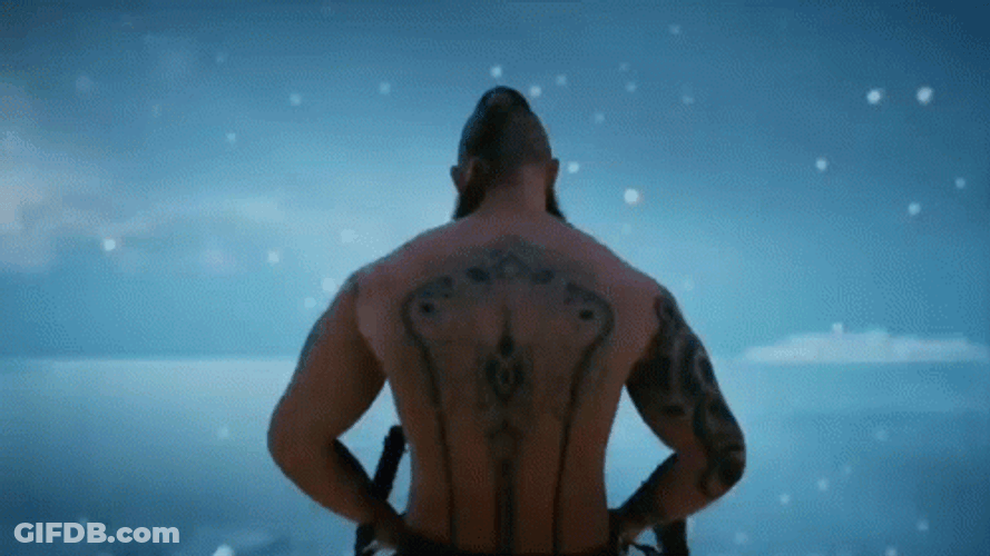 Assassin's Creed Valhalla Viking Meditation GIF