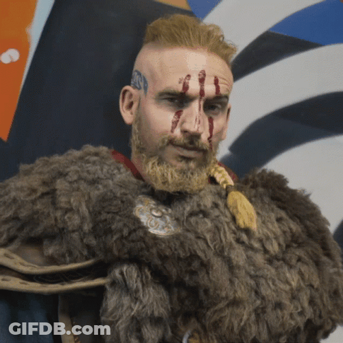 Assassin's Creed Valhalla Viking Nod GIF