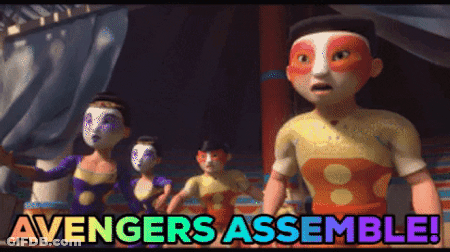Assemble Animal Crackers Chinese Acrobats GIF
