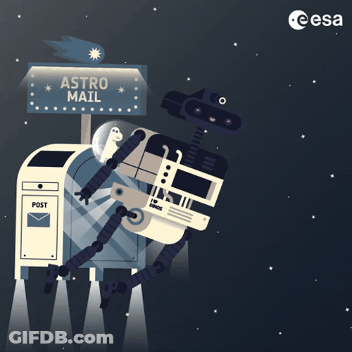 Asteroid Animation Satellite Monitoring GIF