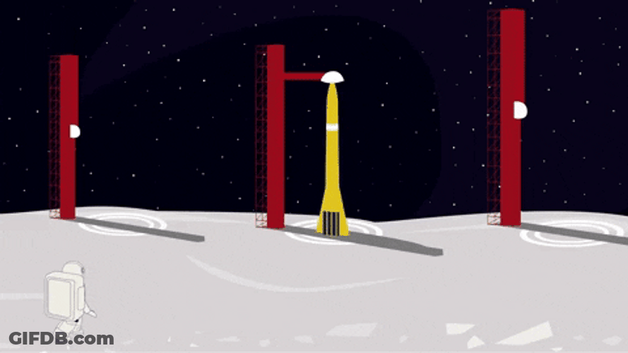 Asteroid Astronauts Point Of View GIF