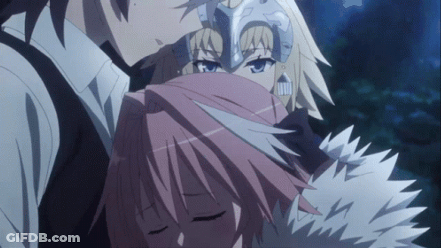 Astolfo Pushed Out Excuse Me GIF