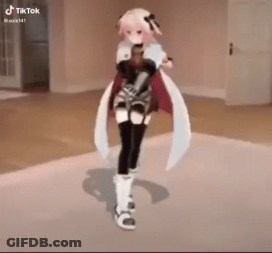 Astolfo Tik Tok Dancing Gracefully GIF