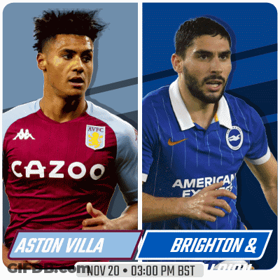Aston Villa And Brighton And Albion Advertisement GIF