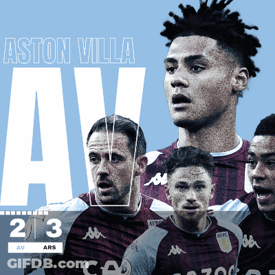 Aston Villa Poster Group Of Men GIF