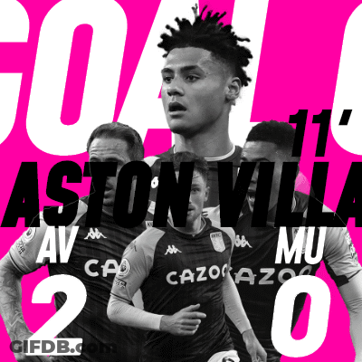 Aston Villa Soccer Team Advertisement Score 2 GIF