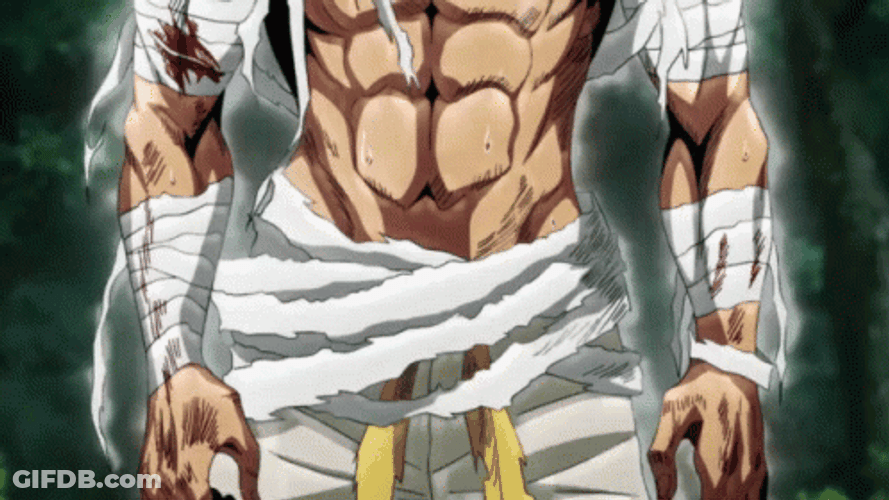 Astonishing One Punch Man Garou Body GIF