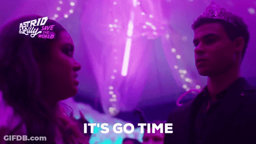 Astrid And Lilly It's Go Time GIF
