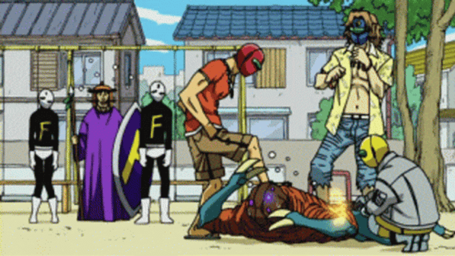 Astro Fighter Sunred Stomp GIF