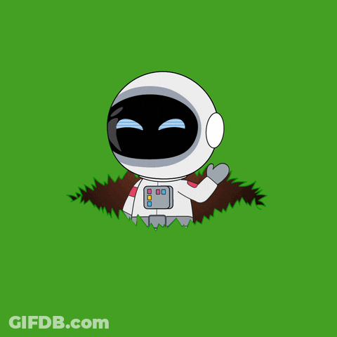 Astronaut Saying See You GIF