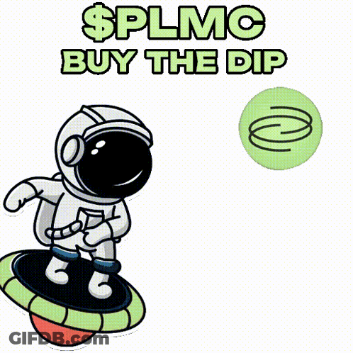 Astronaut With Splmc Buy The Dip GIF