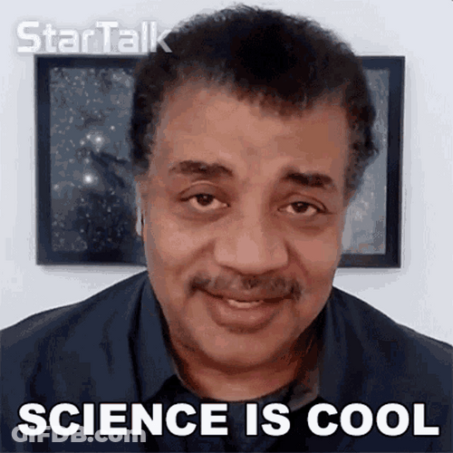 Astrophysicist Niel Tyson Science Is Cool GIF