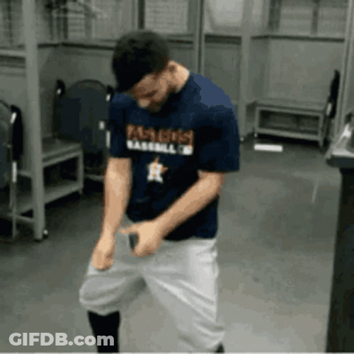 Astros Jose Altuve Grooving Gracefully GIF