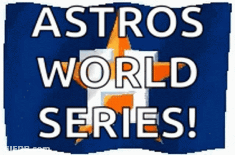 Astros World Series Moving Artwork GIF