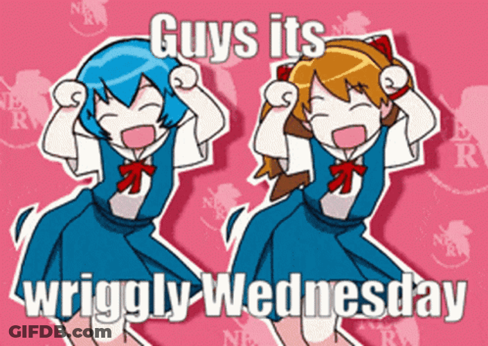 Asuka Anime Wriggly Wednesday Dancing GIF