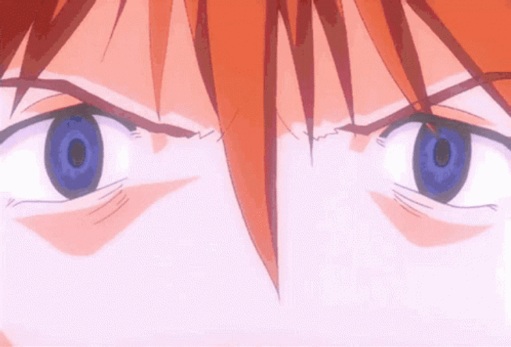 Asuka Evangelion Flashing Memories GIF