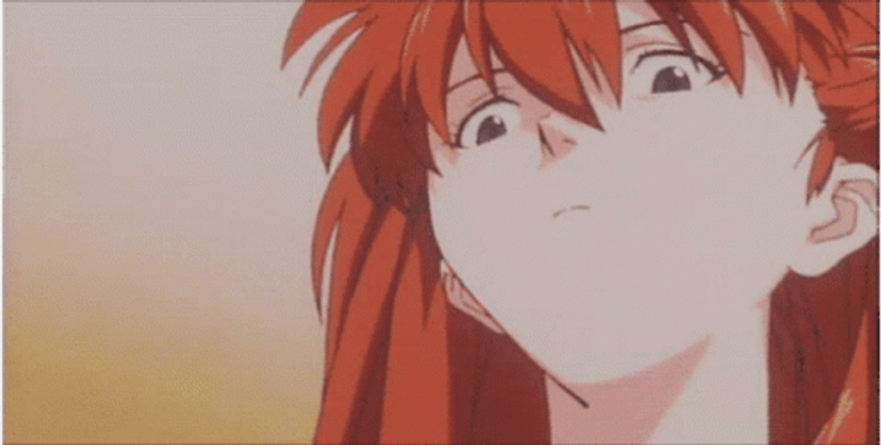 Asuka Langley Soryu Anime Pathetic GIF