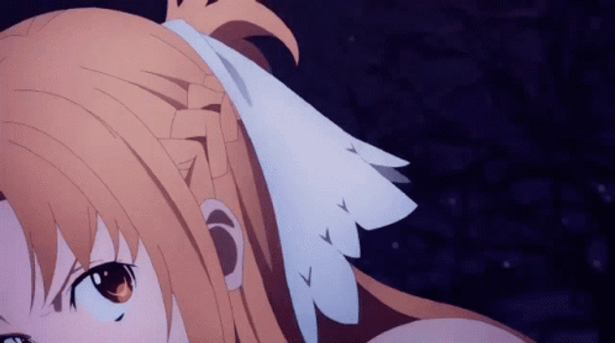 Asuna And Alice Sword Fight GIF