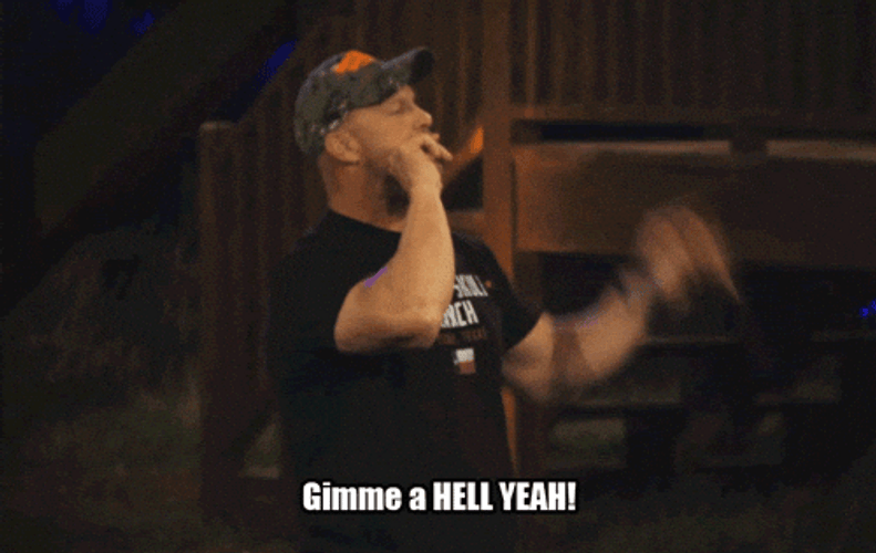 At Last I Showed Up Oh Hell Yeah GIF
