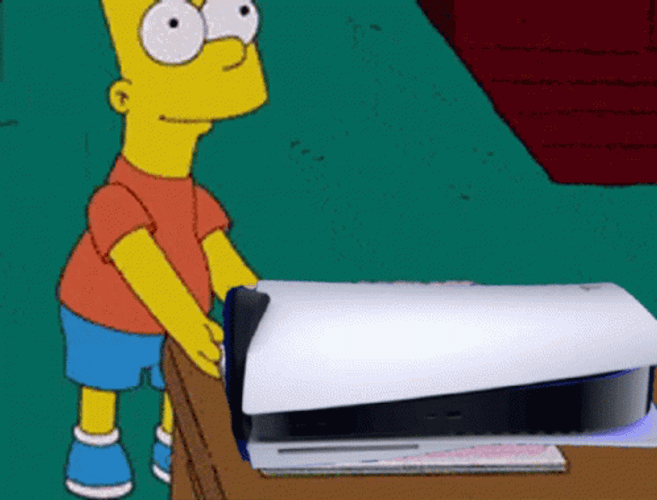 At Least I Tried Playstation Bart GIF