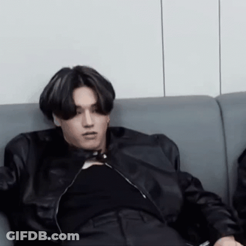 Ateez Woo Young Feeling Drained GIF