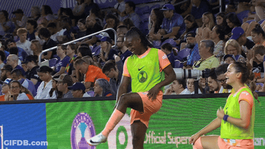 Athlete Enjoyed Warming Up Together GIF