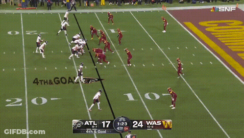 Atl Vs Washington Redskins Football Game GIF